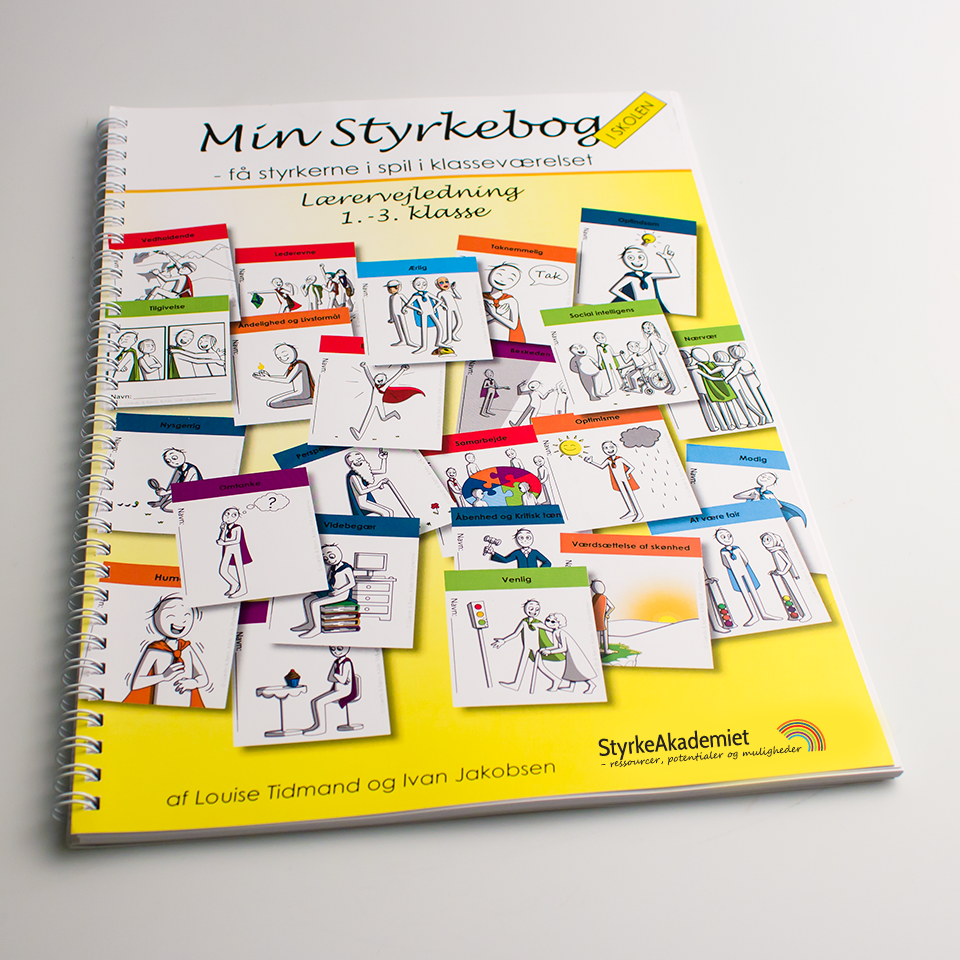 Min Styrkebog i Skolen – Få styrkerne i spil i klasseværelset - undervisningsvejledning