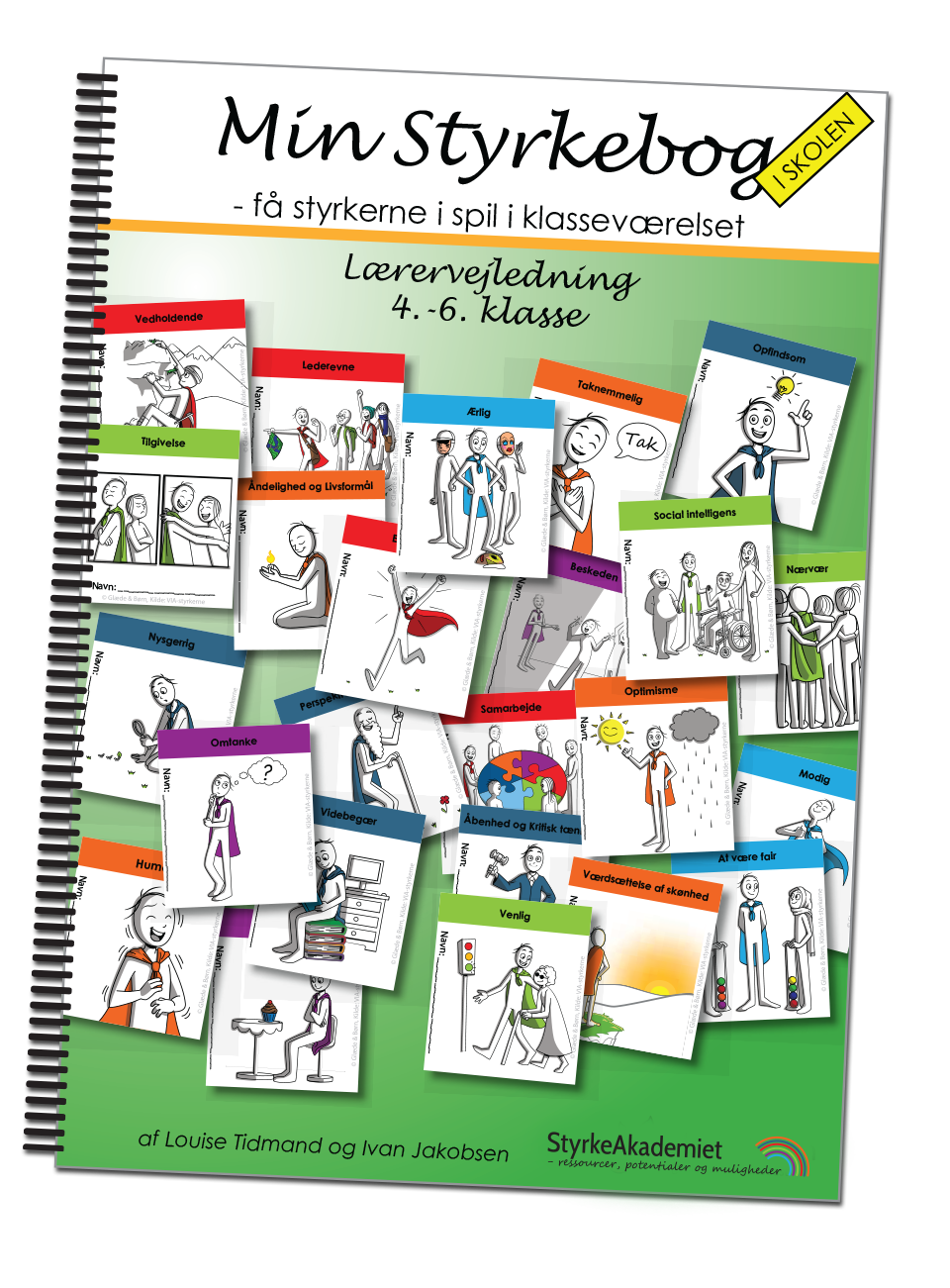 Min Styrkebog i Skolen – Få styrkerne i spil i klasseværelset - undervisningsvejledning