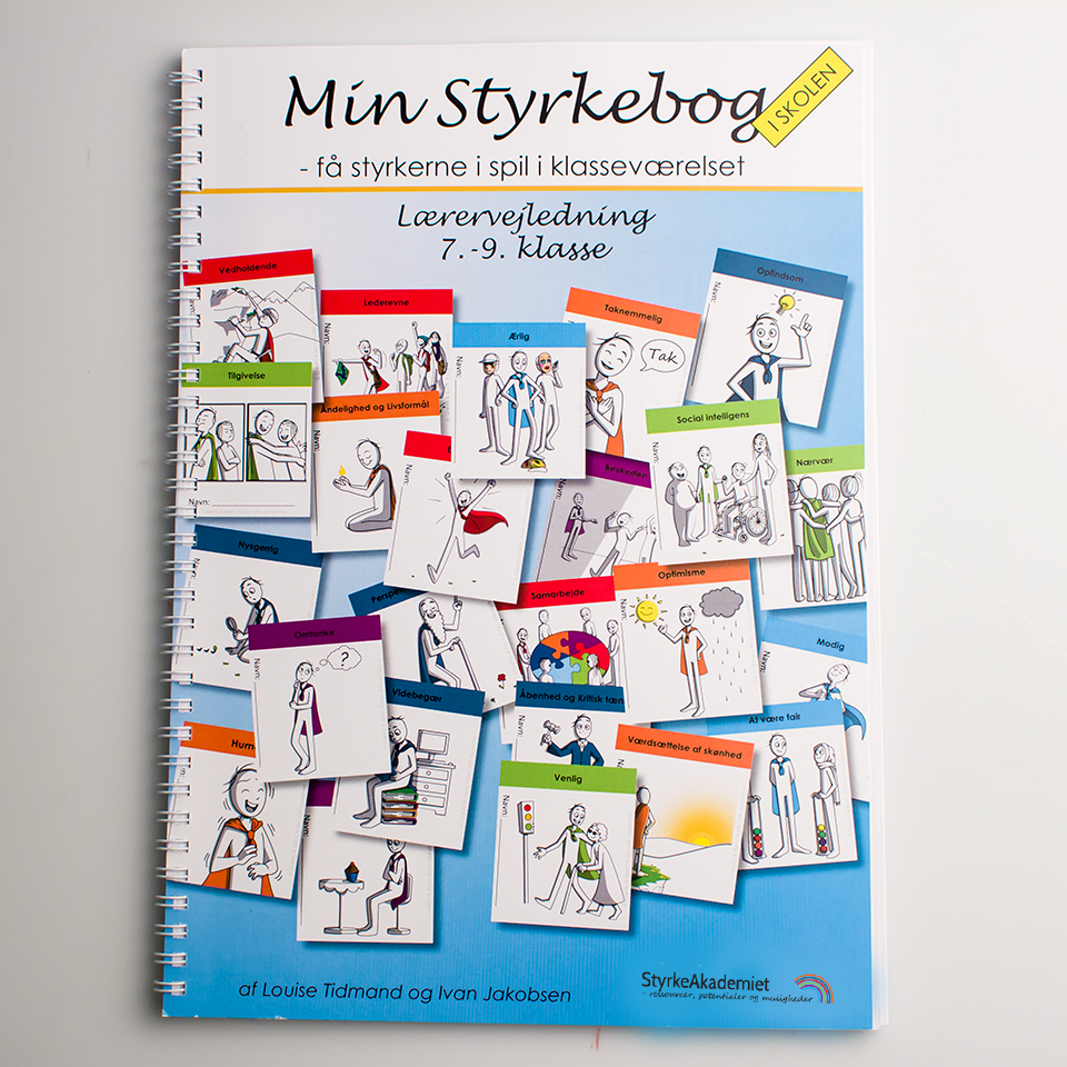 Min Styrkebog i Skolen – Få styrkerne i spil i klasseværelset - undervisningsvejledning