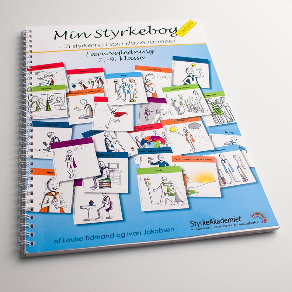 Min Styrkebog i Skolen – Få styrkerne i spil i klasseværelset - undervisningsvejledning