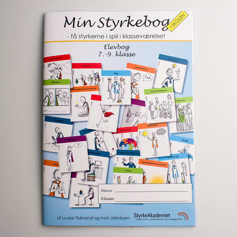 Min Styrkebog i Skolen – Få styrkerne i spil i klasseværelset - arbejdshæfte