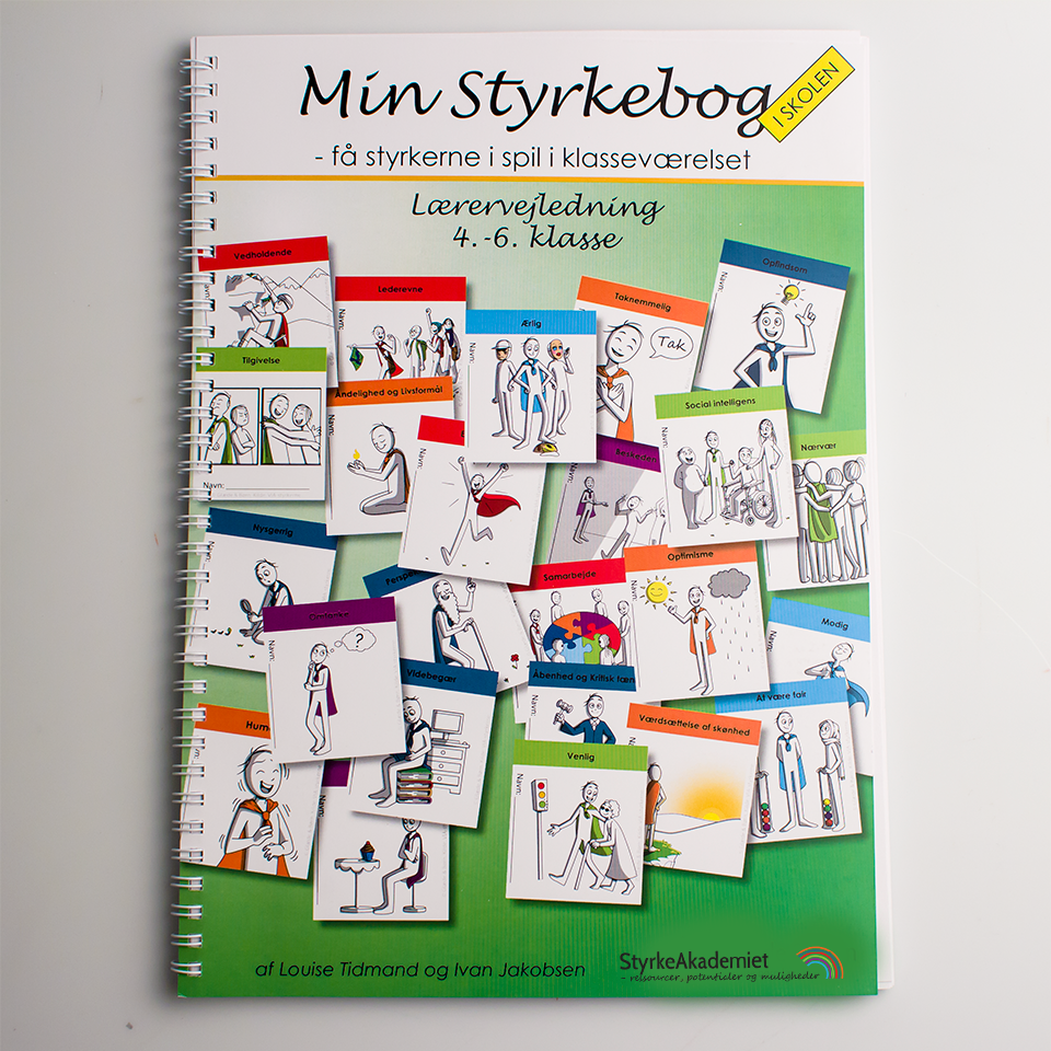 Min Styrkebog i Skolen – Få styrkerne i spil i klasseværelset - undervisningsvejledning